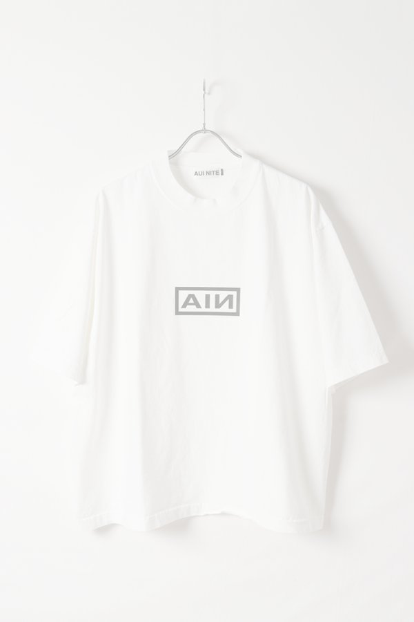 画像2:  {SOLD} AUI NITE アウィナイト AN box logo tee{-BES} (2)