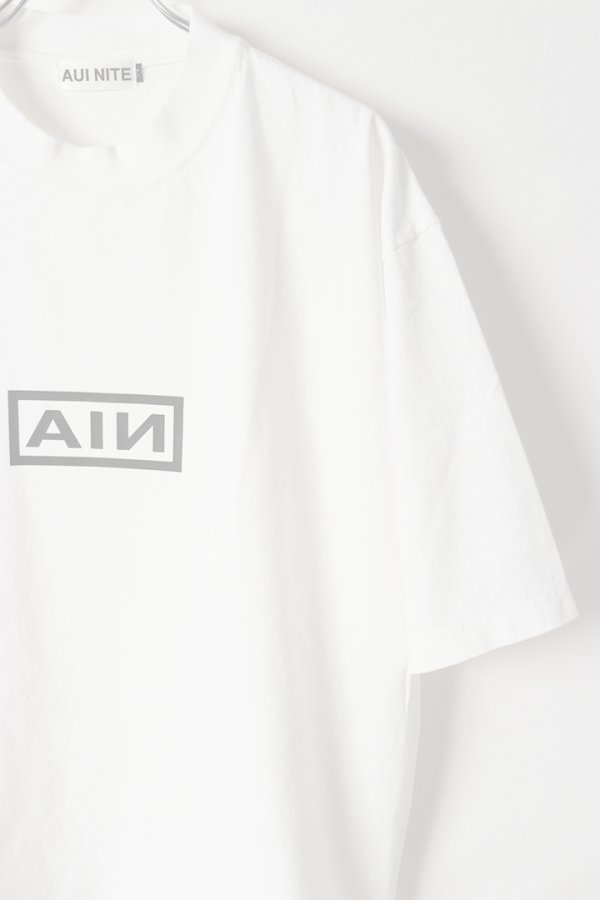 画像5:  {SOLD} AUI NITE アウィナイト AN box logo tee{-BES} (5)