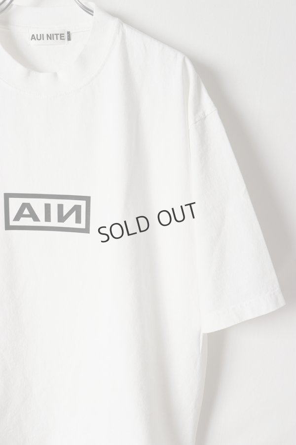 画像5: {SOLD}AUI NITE アウィナイト AN box logo tee{-BES} (5)