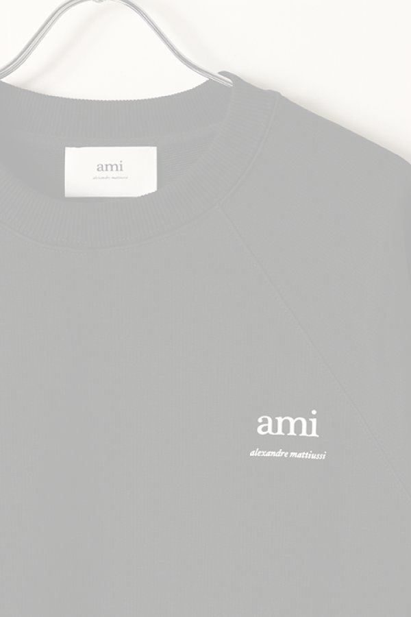 画像2:   AMI PARIS アミ パリス スウェット {-BDS}  :AP202403-02-BLK-L  (2)