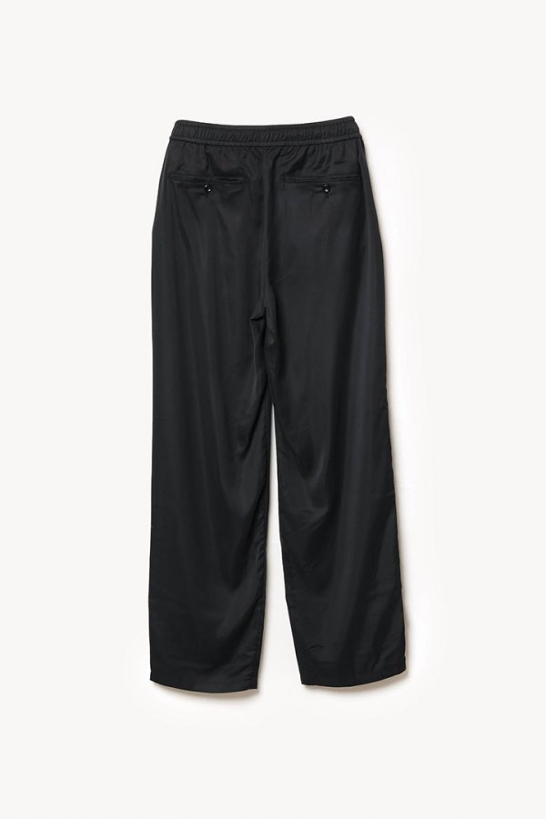 画像2: ATTACHMENT アタッチメント キュプラ/ポリエステル フィブリルサテン イージーパンツ{-BFS} (2)