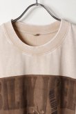 画像2: Billy Joel Print Round Neck T-shirt{-BFS} (2)