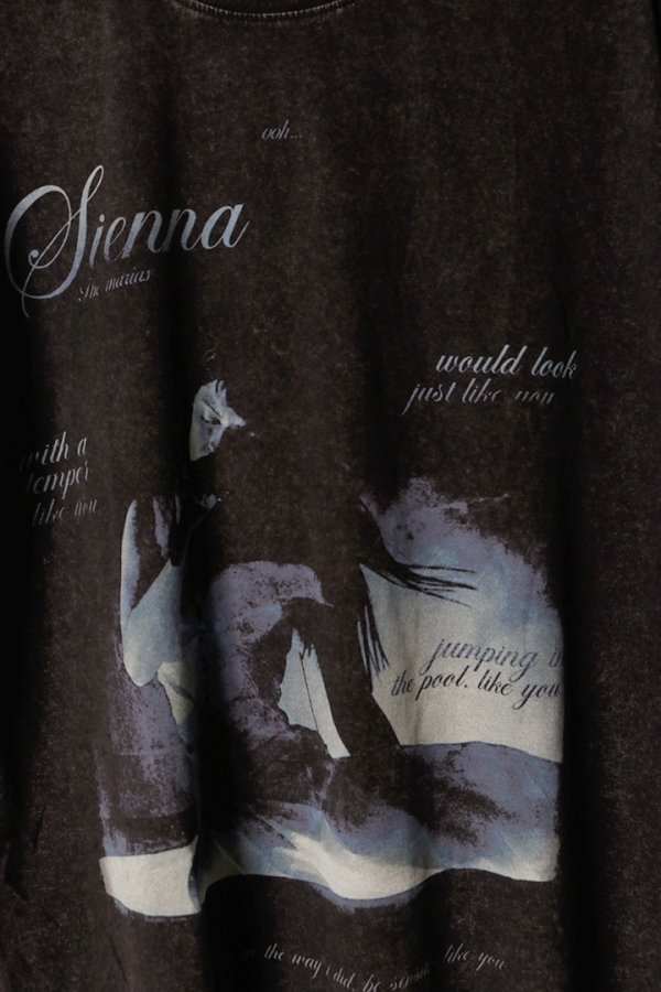 画像3: The Marias Print Round Neck T-shirt{-BFS} (3)