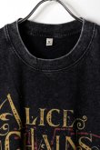 画像2: Alice In Chains Print Round Neck T-shirt{-BFS} (2)