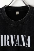 画像2: NIRVANA Print Round Neck T-shirt{-BFS} (2)