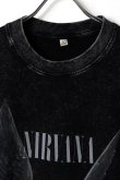 画像2: NIRVANA Print Round Neck T-shirt{-BFS} (2)