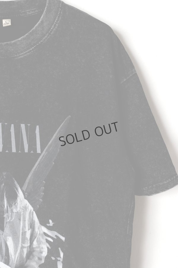 画像3: NIRVANA Print Round Neck T-shirt{-BFS} (3)