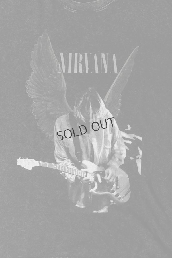 画像5: NIRVANA Print Round Neck T-shirt{-BFS} (5)