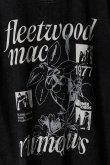 画像3: Fleetwood Mac Print Round Neck T-shirt{-BFS} (3)