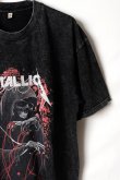 画像3: Metallica Print Round Neck T-shirt{-BFS} (3)