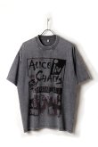 画像1: Alice In Chains Print Round Neck T-shirt{-BFS} (1)