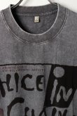 画像2: Alice In Chains Print Round Neck T-shirt{-BFS} (2)
