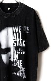 画像3: Marilyn Manson Print Round Neck T-shirt{-BFS} (3)