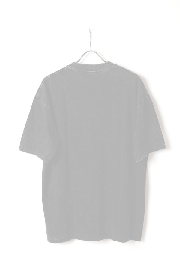 画像5:   Marilyn Manson Print Round Neck T-shirt{-BFS} (5)
