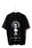 画像1: Marilyn Manson Print Round Neck T-shirt{-BFS} (1)