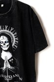 画像3: Marilyn Manson Print Round Neck T-shirt{-BFS} (3)