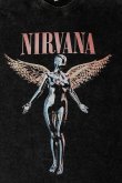 画像3: NIRVANA Print Round Neck T-shirt{-BFS} (3)