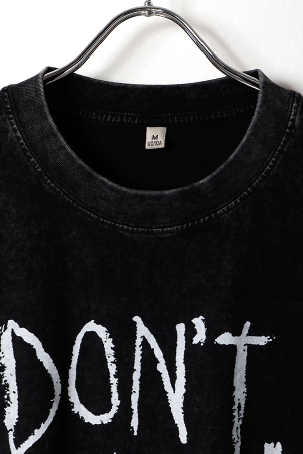 画像2: Lady Gaga Print Round Neck T-shirt{-BFS} (2)