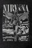 画像3: NIRVANA Print Round Neck T-shirt{-BFS} (3)