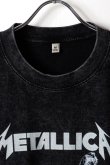 画像2: Metallica Print Round Neck T-shirt{-BFS} (2)