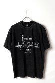 画像1: Charlie Puth Print Round Neck T-shirt{-BFS} (1)