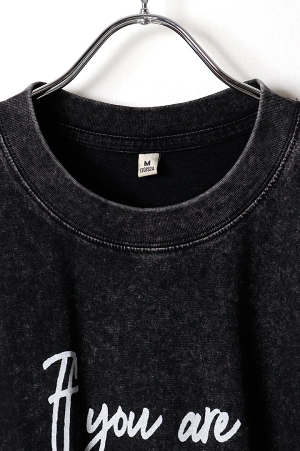 画像2: Charlie Puth Print Round Neck T-shirt{-BFS} (2)