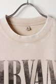 画像2: NIRVANA Print Round Neck T-shirt{-BFS} (2)