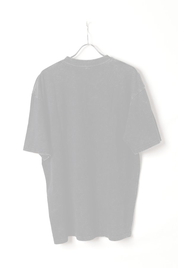 画像5:   Marilyn Manson Print Round Neck T-shirt{-BFS} (5)
