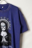 画像3: Marilyn Manson Print Round Neck T-shirt{-BFS} (3)