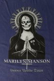 画像4: Marilyn Manson Print Round Neck T-shirt{-BFS} (4)