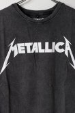 画像3: METALLICA メタリカ (結成 45周年 ) - Logo / Stone Wash / Tシャツ / メンズ{2601356966-BFS} (3)