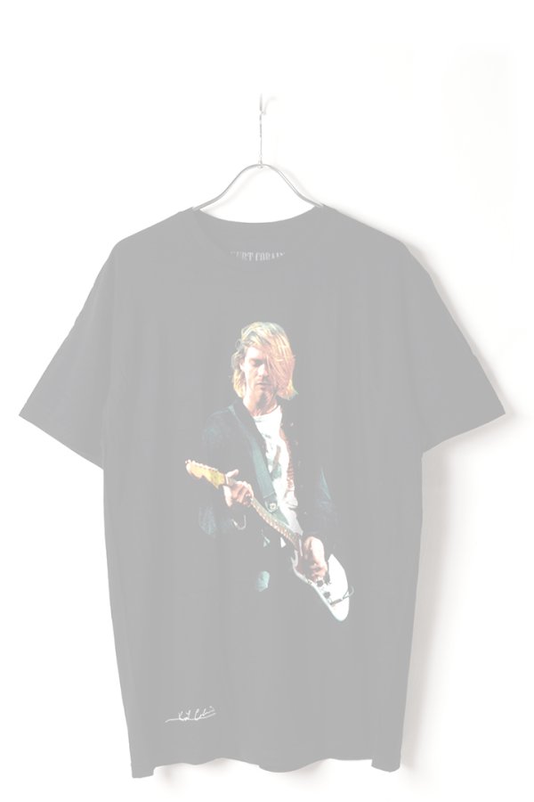 画像1:   NIRVANA ニルヴァーナ - Guitar Photo Colour / Tシャツ / メンズ{2106335108/(4)-BFS} (1)