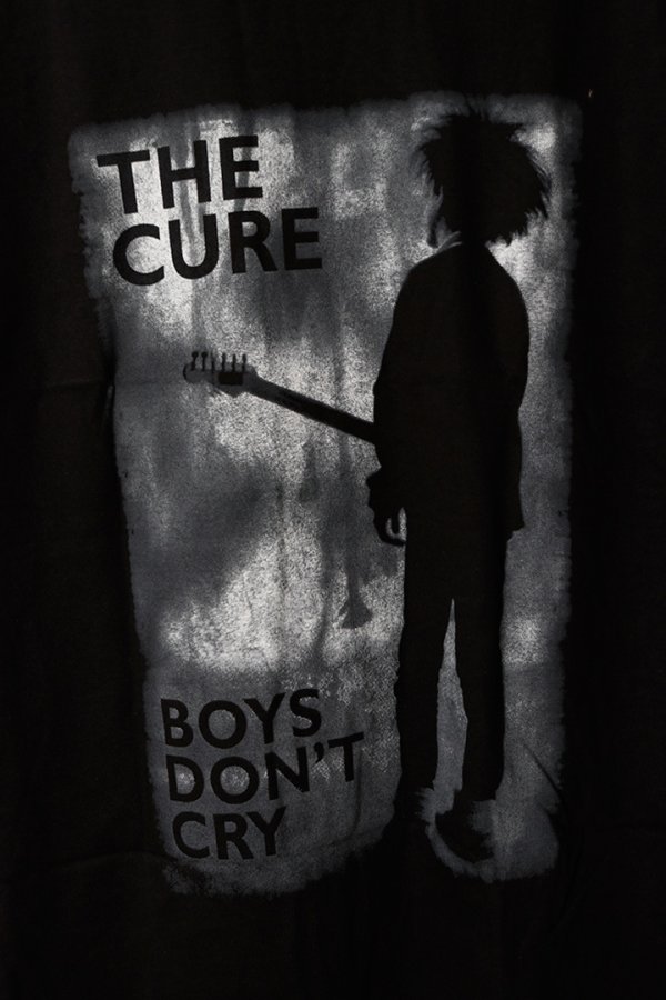 画像3: CURE キュアー (結成 50周年 ) - BOYS DON'T CRY BLACK & WHITE / Tシャツ / メンズ{1707296039-BFS} (3)