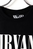 画像2: NIRVANA ニルヴァーナ (Nevermind 35周年 ) - Tour '91 / バックプリントあり / カーボンソフト加工 / Tシャツ / メンズ{-BFS} (2)
