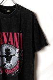 画像3: NIRVANA Print Round Neck T-shirt{-BFS} (3)