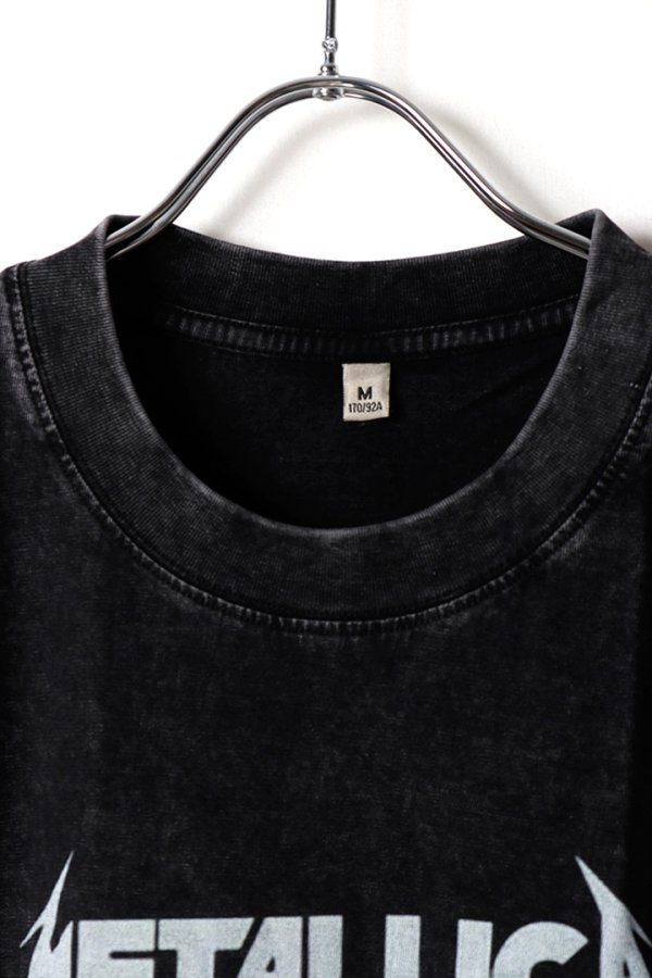 画像2: Metallica Round Neck T-shirt{-BFS} (2)
