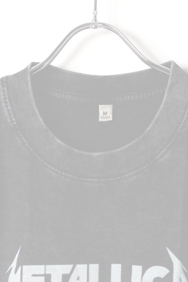 画像2:  {SOLD} Metallica Round Neck T-shirt{-BFS} (2)