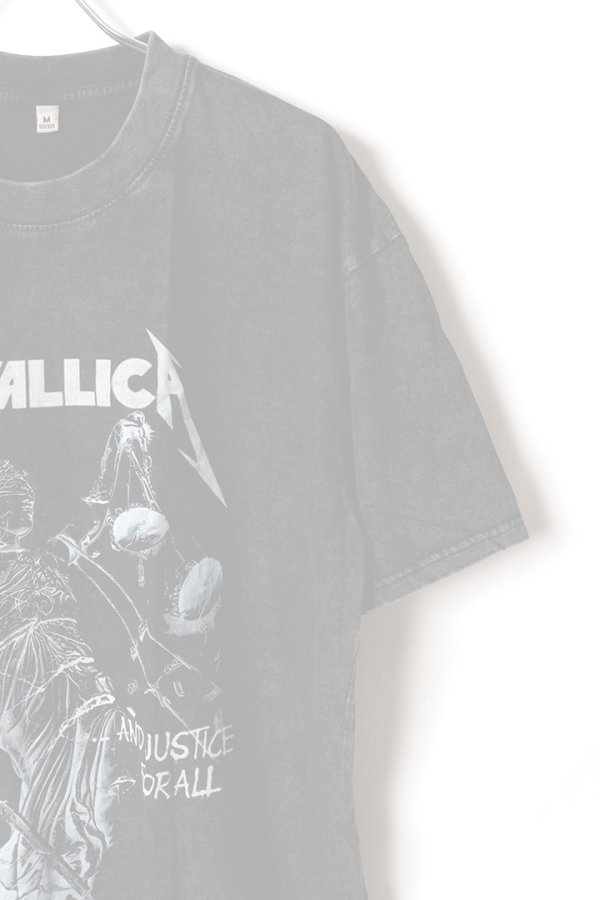 画像3:  {SOLD} Metallica Round Neck T-shirt{-BFS} (3)
