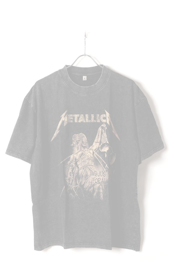 画像1:  {SOLD} Metallica Round Neck T-shirt{-BFS} (1)