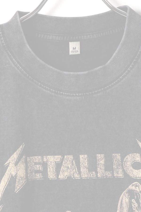画像2:  {SOLD} Metallica Round Neck T-shirt{-BFS} (2)