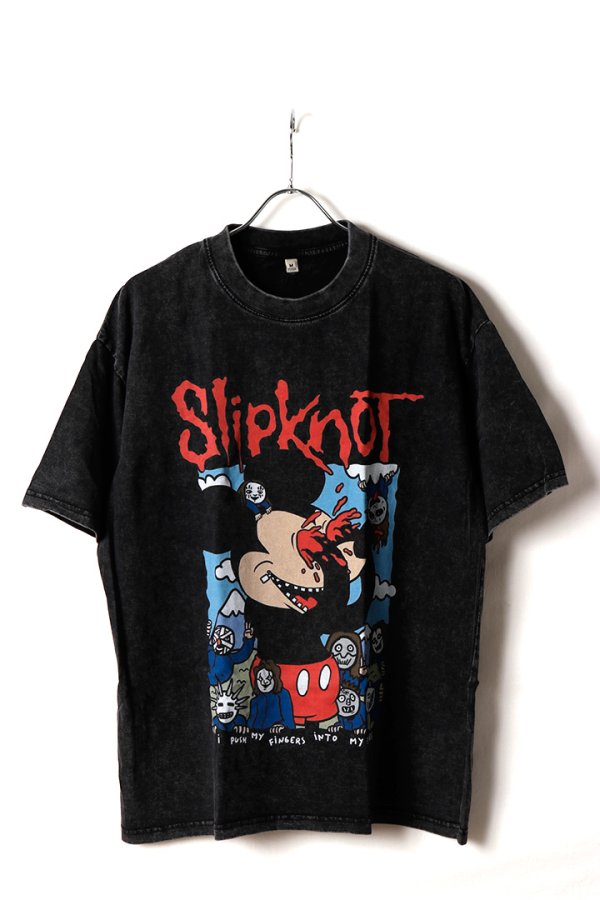 画像1: Slipknot Round Neck T-shirt{-BFS} (1)