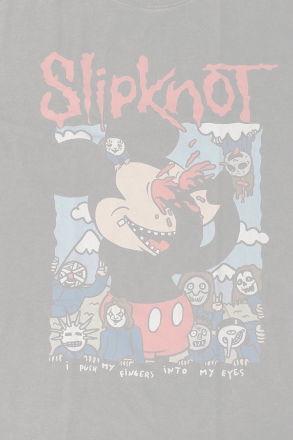 画像4:  {SOLD} Slipknot Round Neck T-shirt{-BFS} (4)