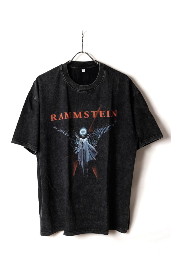 画像1: Rammstein Round Neck T-shirt{-BFS} (1)