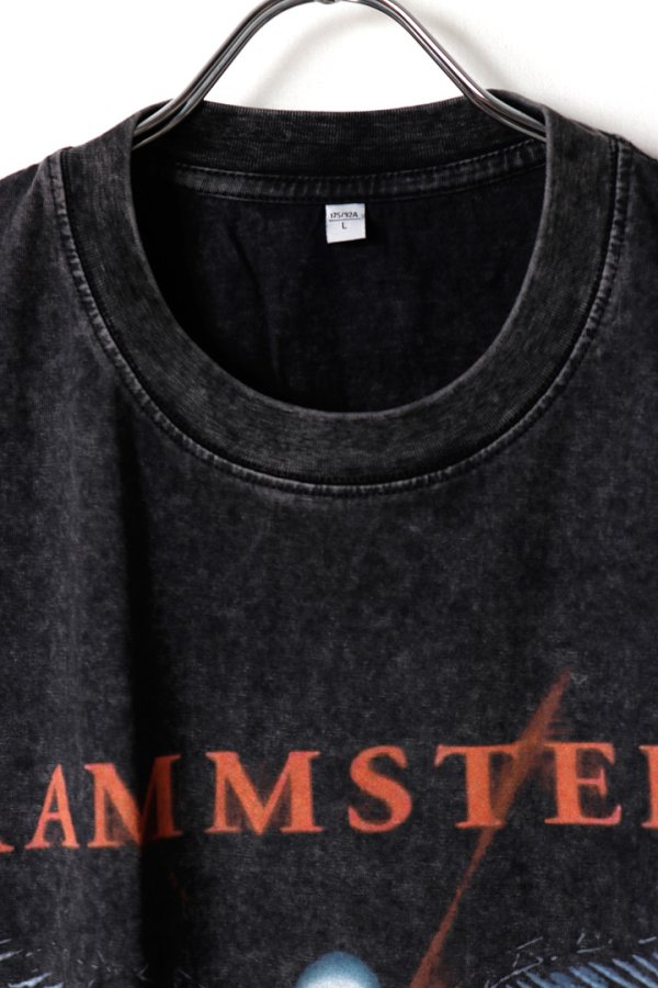 画像2: Rammstein Round Neck T-shirt{-BFS} (2)