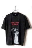 画像1: Bruno Mars Print Round Neck T-shirt{-BFS} (1)