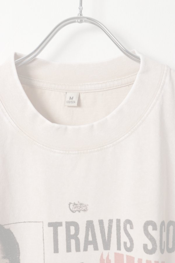 画像2:  {SOLD} TRAVIS SCOTT Print Round Neck T-shirt{-BFS} (2)