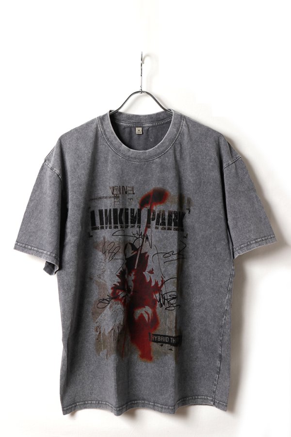 画像1: Print Round Neck T-shirt{-BFS} (1)