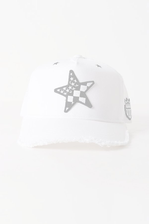 画像3:   YOSHINORI KOTAKE DESIGN ヨシノリコタケ YKWPN-☆STAR WHT WHT BLK/WHT {-BAS}  :AS-YK-05-WHT-F  (3)