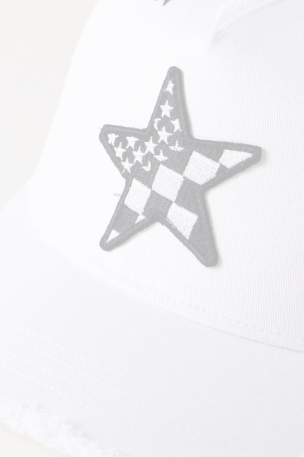 画像5:   YOSHINORI KOTAKE DESIGN ヨシノリコタケ YKWPN-☆STAR WHT WHT BLK/WHT {-BAS}  :AS-YK-05-WHT-F  (5)