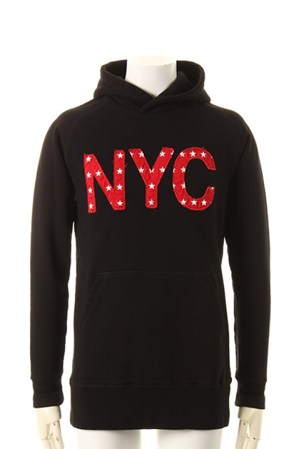 画像2: attack the mind 7 アタックザマインドセブン NYC PATCH PARKA RED NYC{ATMU075-CT01-99-AHS} (2)